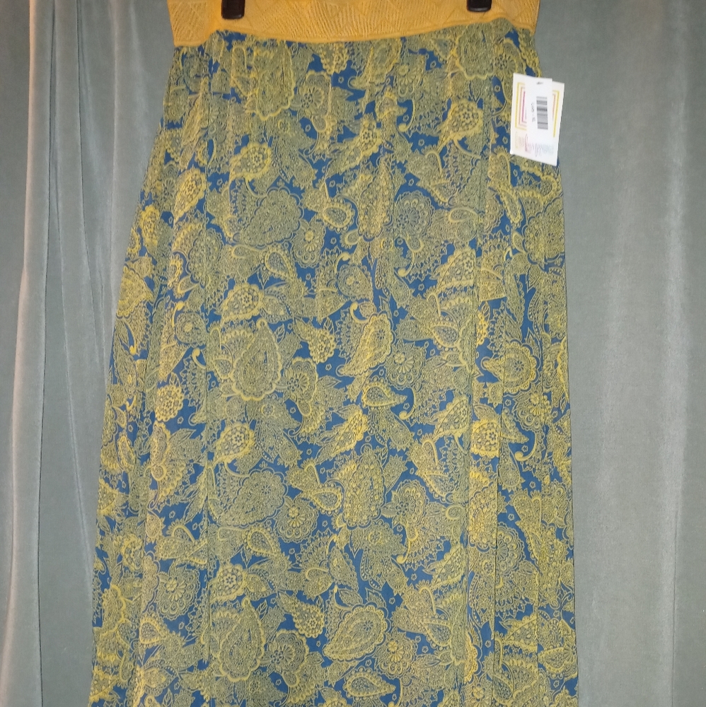 LulaRoe Lucy Floor Length Skirt